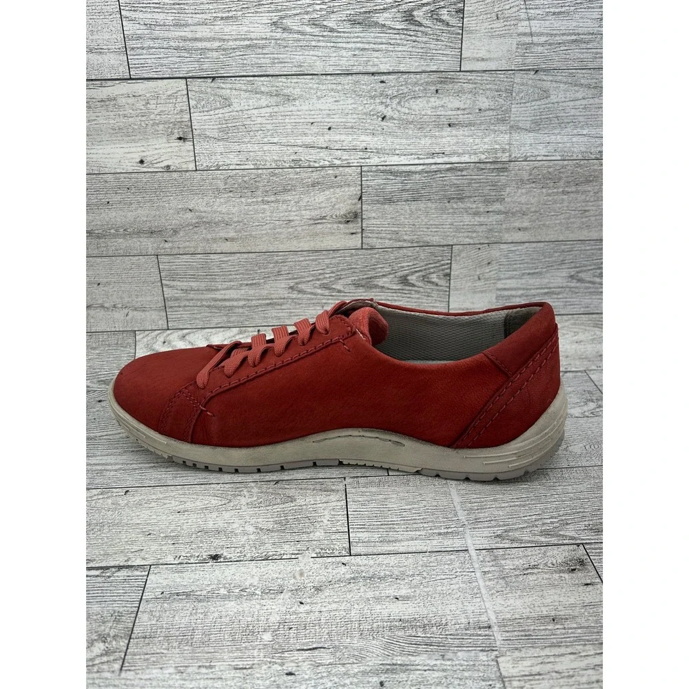 Dansko Henriette Burnt Orange Nubuck Leather Sneakers Women‎ Size EU 36 US 6